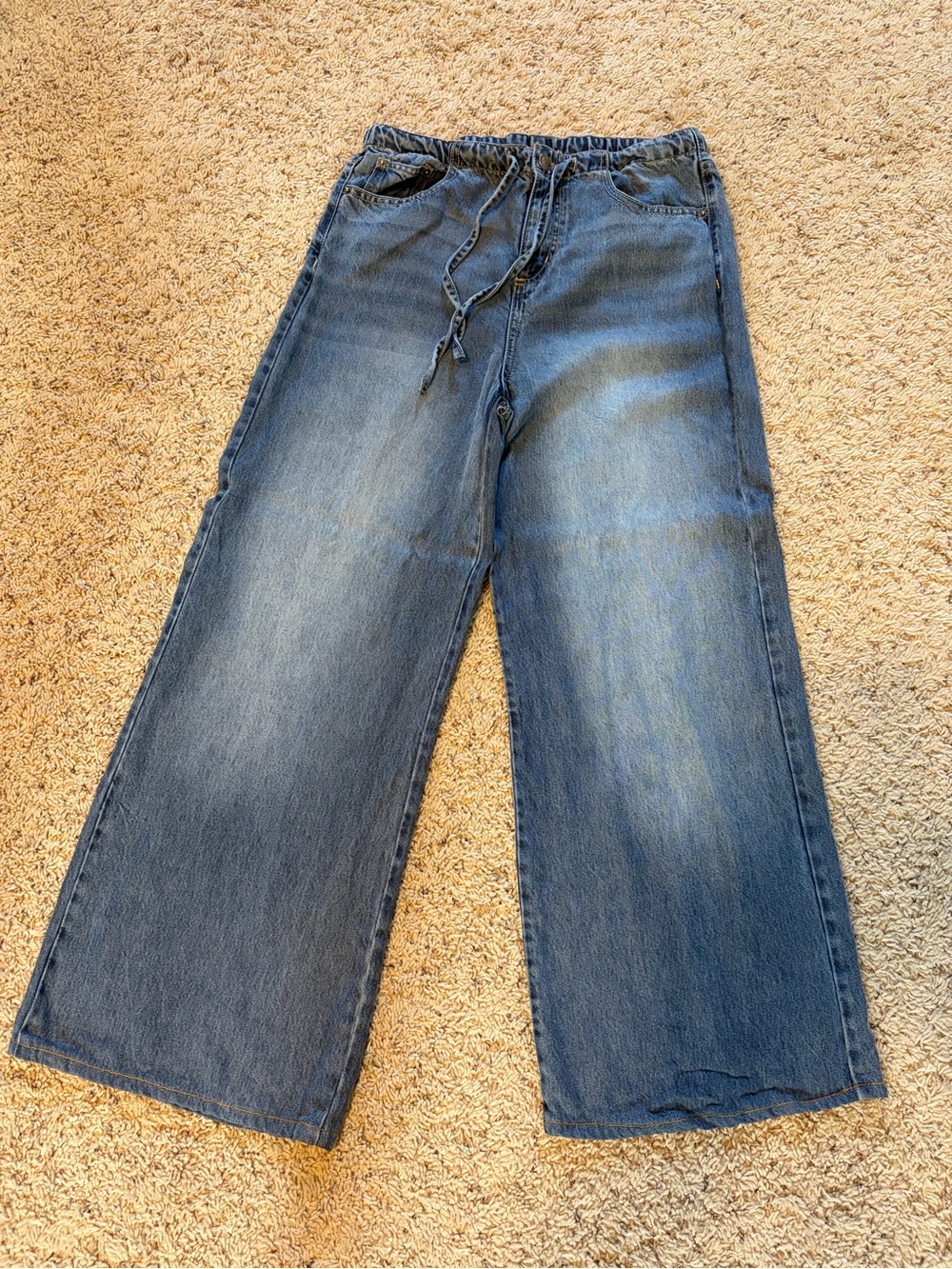 Splendid Blue Wide Leg Jeans